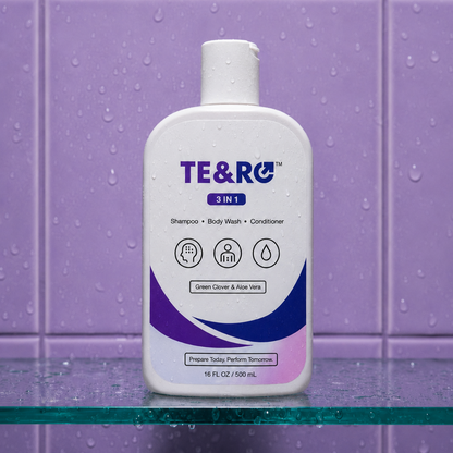 TE&RO® | 3-in-1 Shampoo, Body Wash & Conditioner For Women.