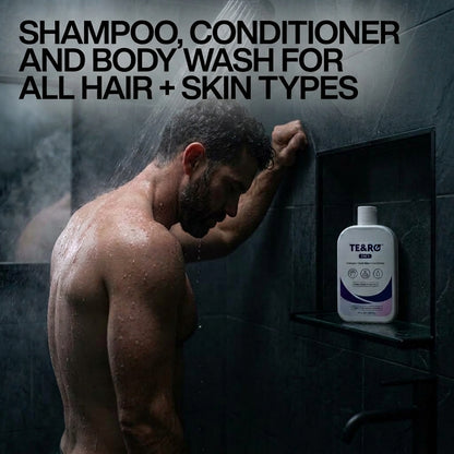 TE&RO® | 3-in-1 Shampoo, Body Wash & Conditioner For Men.